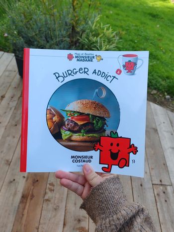 Livre de recettes - burger addict monsieur costaud