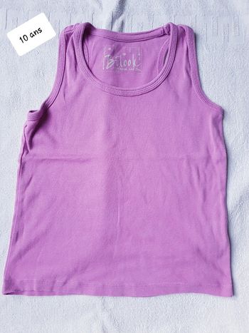 Débardeur bilook 10 ans