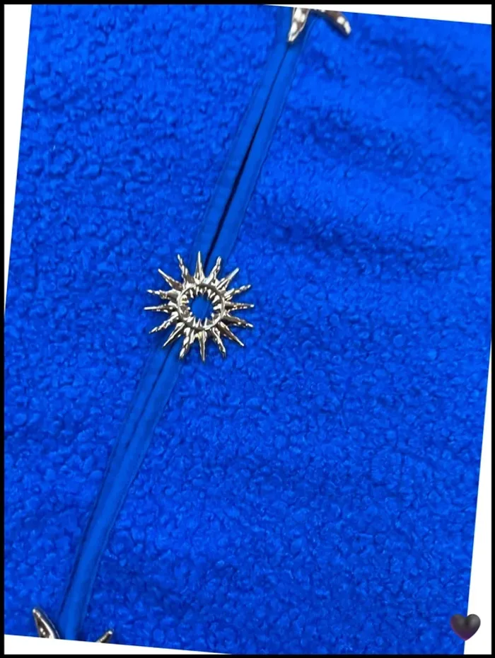 top femme gilet femme bleu roi neuf veste sans manches taille M taille L taille XL - photo numéro 5