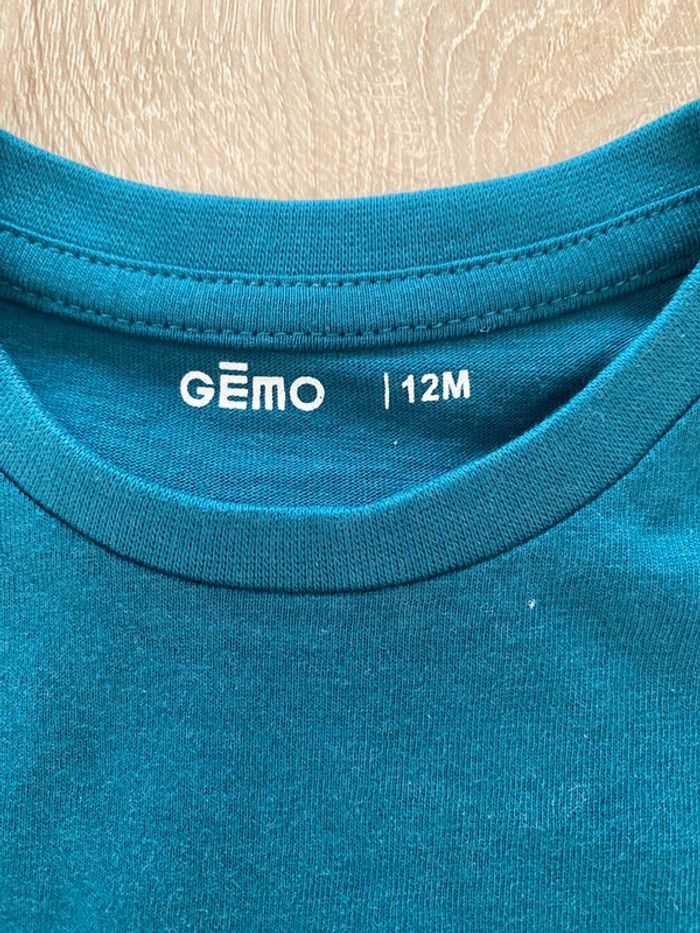 Lot de 2 t-shirt manches longues 12 mois - photo numéro 8