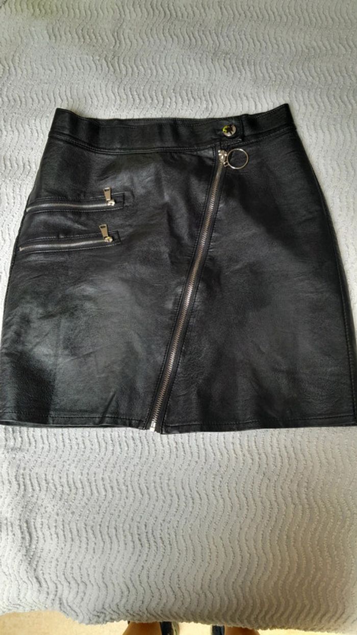 Jupe en cuir