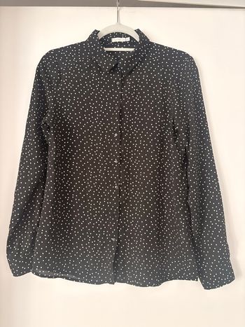 Chemise à petit pois  