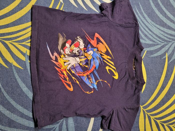 T shirt sonic oversize garçon 4 ans
