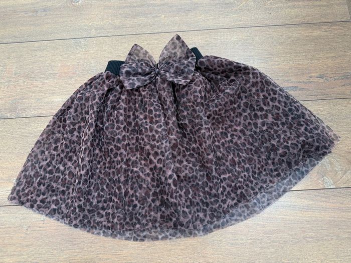 Jupe tulle léopard