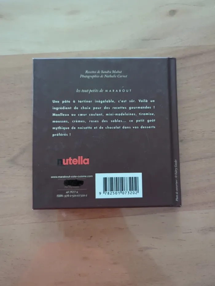 Livre recettes Nutella neuf - photo numéro 2