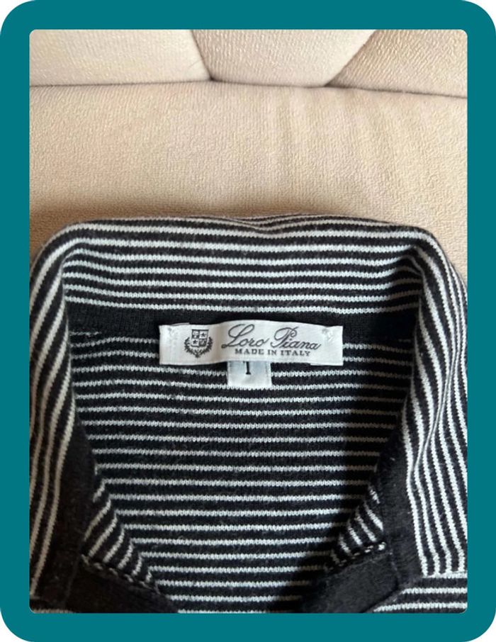 Polo jersey tricot manches courtes 12 mois - Loro Piana - photo numéro 5