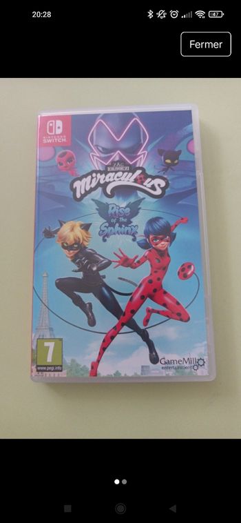Jeux Switch miraculous