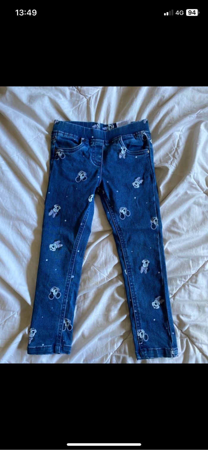 Pantalon fille 4 ans Disney Minnie