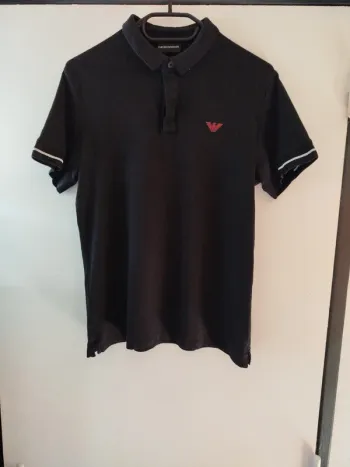 Polo Emporio Armani femme noir taille M