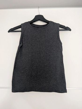 Débardeur gris anthracite 8 ans kiabi