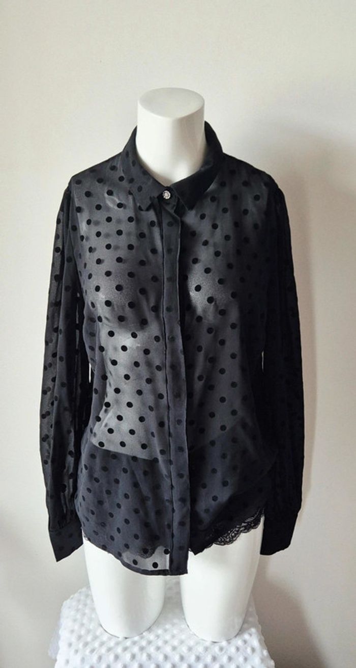 Haut transparent - chemisier transparent taille M