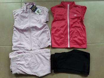 Lot de 2 survêtements / joggings fille 6 ans NEUFS