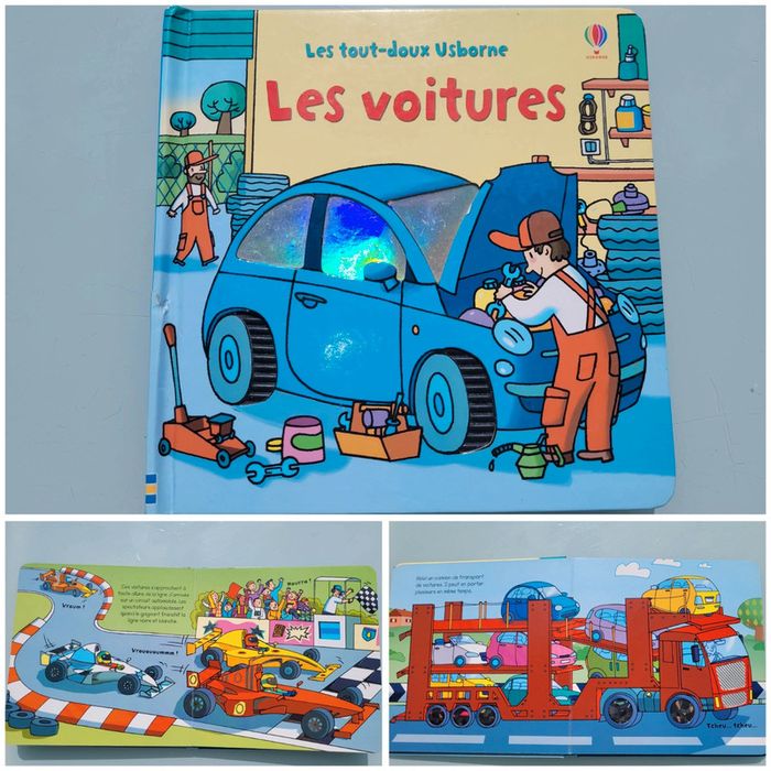 Les tout-doux Usborne, livre à textures 🚗 Les Voitures 🚙 72