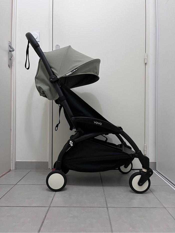 Poussette YOYO 2 avec packs 0+ et 6+ olive - photo numéro 3