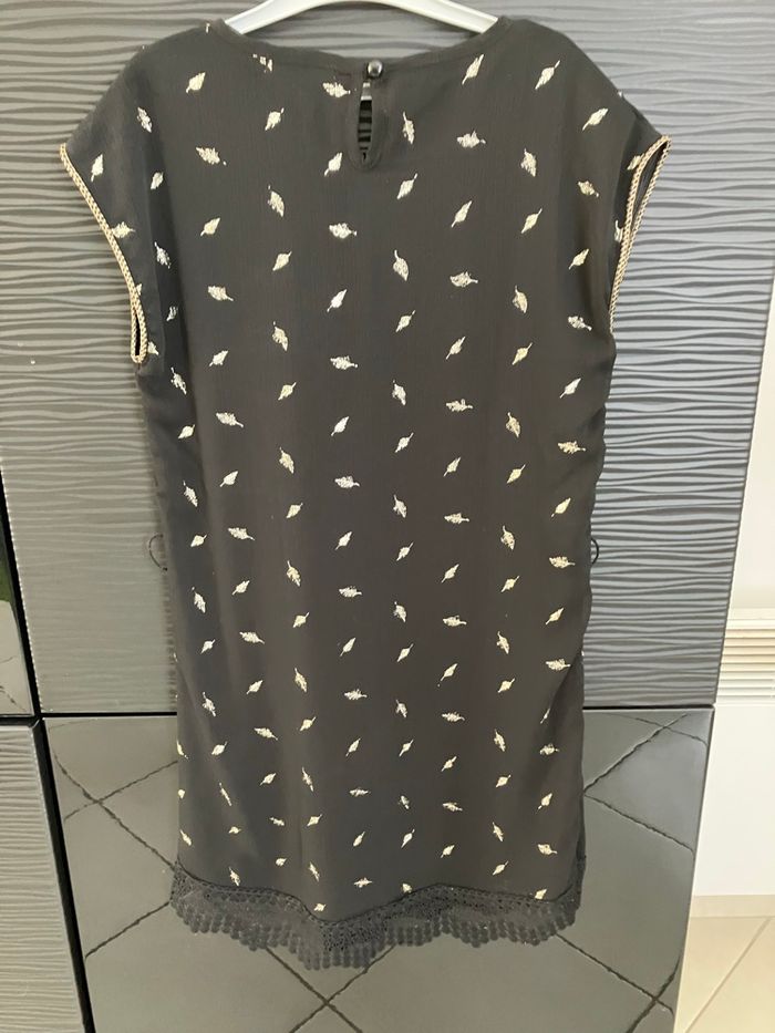 Robe noire et dorée Gemokids 10 ans - photo numéro 2