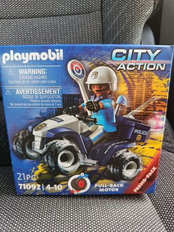 Playmobil  71092 quad police