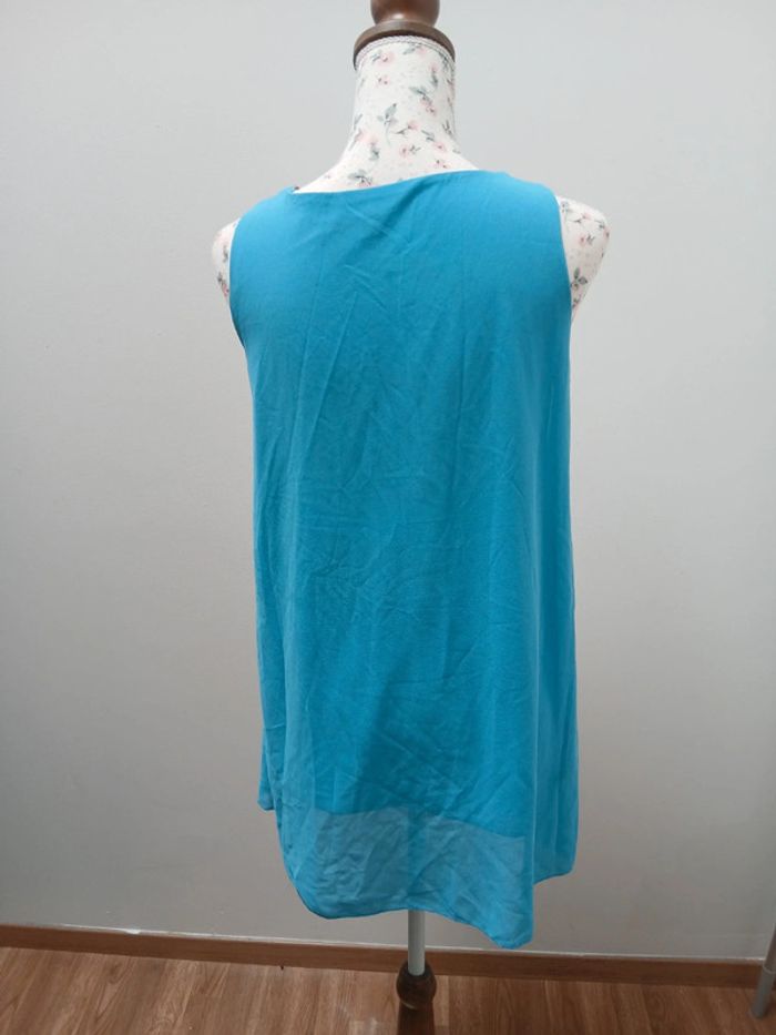 Robe bleu courte taille unique - photo numéro 5