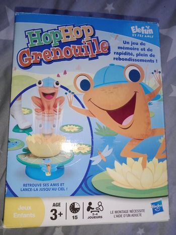 HOPHOP GRENOUILLE "HASBRO" Complet et comme neuf