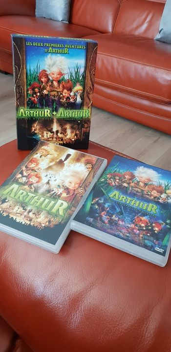 Coffret 2 DVD Arthur et les minimoys