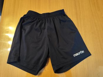 Short bleu marine Macron