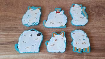 Jeu de bain pour bébé "chiens"