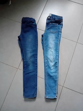 Lot pantalons fille