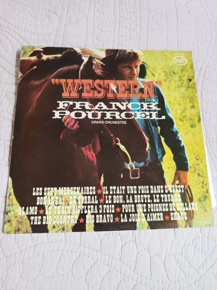 33 tours grand orchestre de Franck Pourcel Western