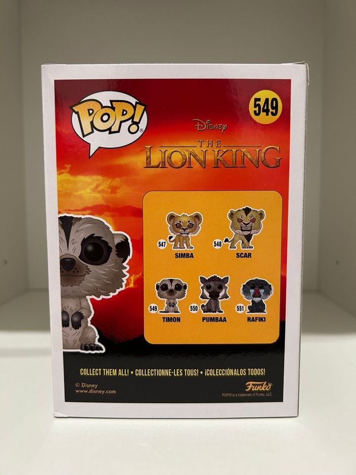 Funko Pop Disney – Timon (#549) - photo numéro 2