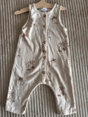 Salopette palmier Zara