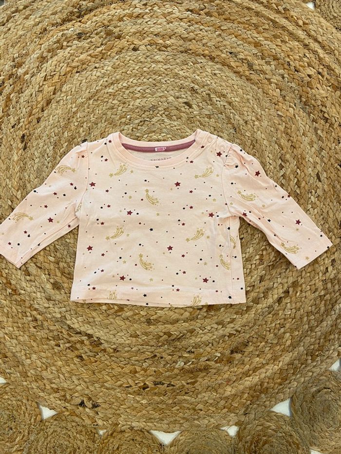 Tee shirt bébé fille 3 mois