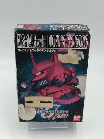 j-ridden’s gelgoog génération-zéro Bandai
