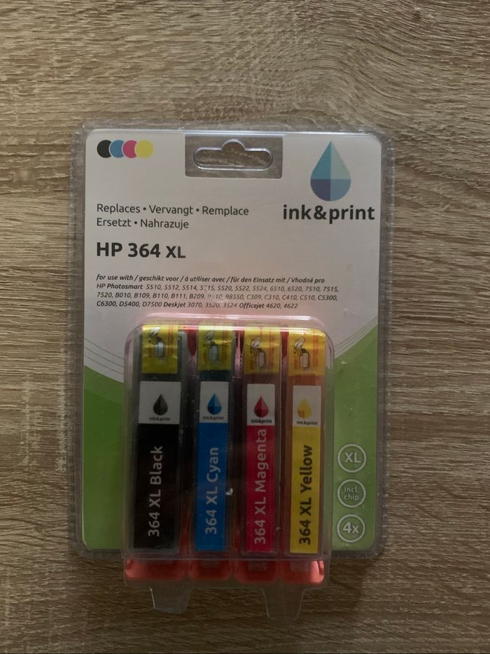 Cartouches d’encre HP 364 XL