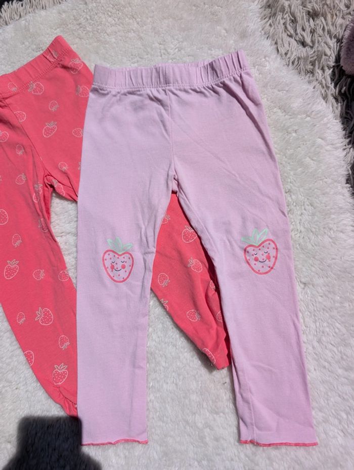 Lot Legging fille 18-24 mois - photo numéro 2
