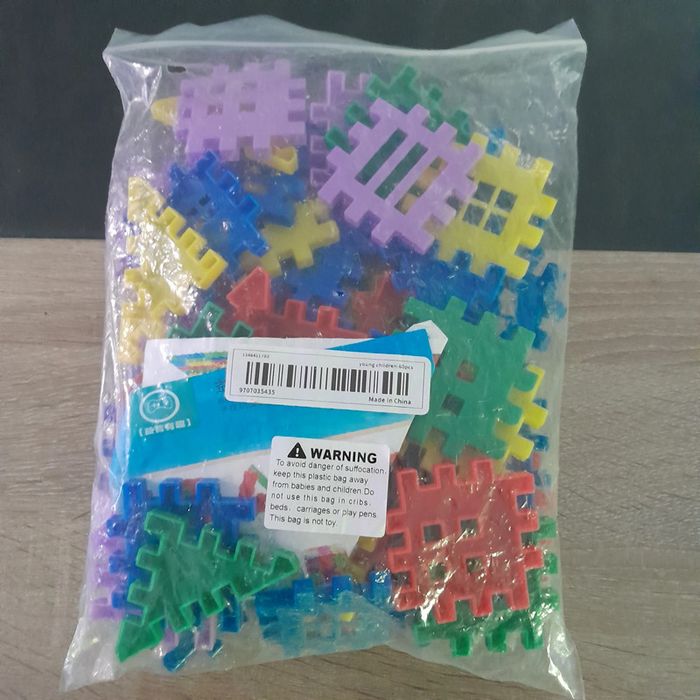 jeu de construction en plastique