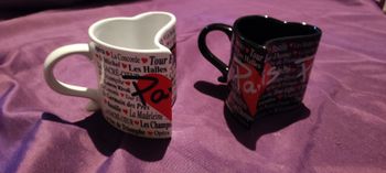 Tasses coeur Paris