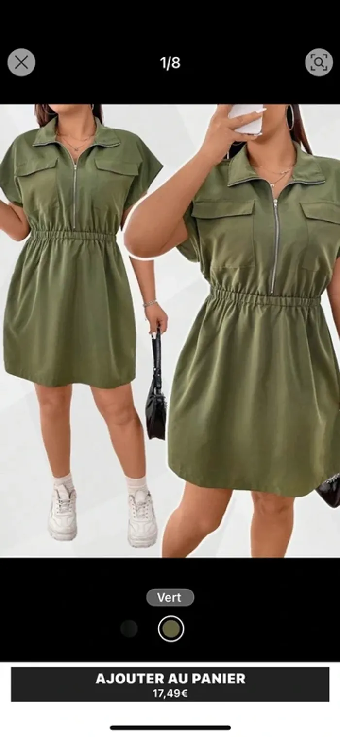 Robe verte - photo numéro 3
