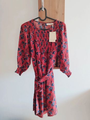 Superbe robe fleurie See U Soon neuve avec étiquette taille 1