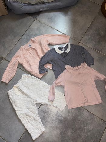 Lot vêtements petit bateau