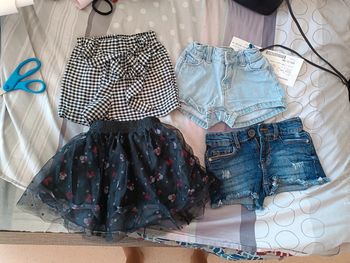 Lot jupe et short