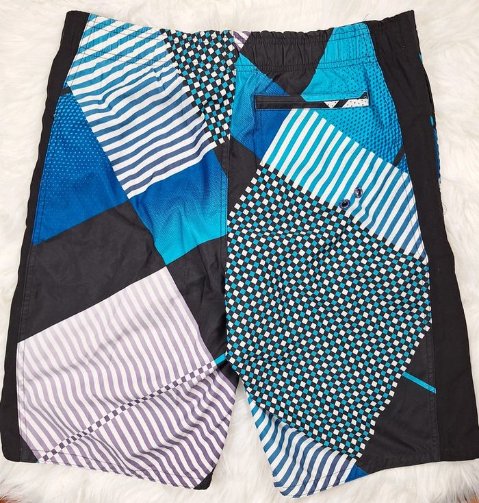 short de bain imprimé/brodé firefly - homme taille S - multicolore (517) - photo numéro 8