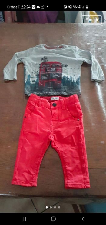 Ensemble Ikks 6 mois