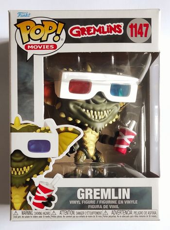 Funko POP Gremlin Lunettes 3-D #1147 - Gremlins - Figurine Vinyle