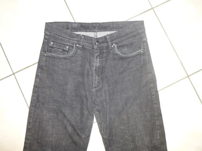pantalon jean noir Mise au Green taille 44 - photo numéro 2