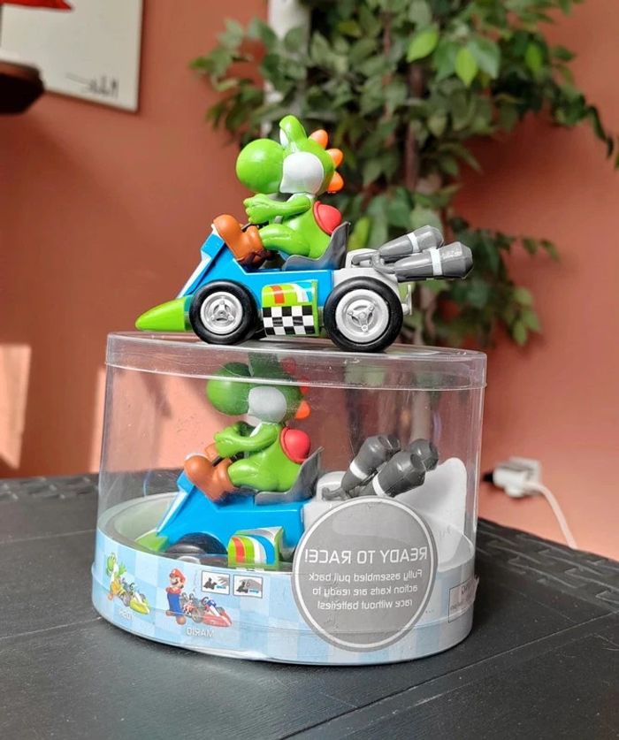 Figurine Mario Kart à propulsion - Nintendo, Yoshi - photo numéro 4