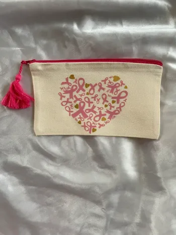 Pochette ruban cœur