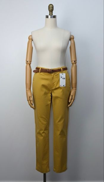 Neuf avec étiquette - Cache Cache - Pantalon Chino - Taille 36 - Jaune Moutarde