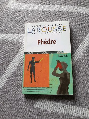 Livre Phèdre de Racine