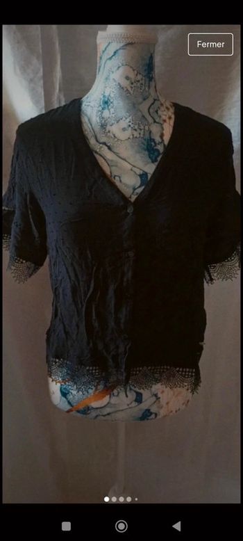 Chemise manches courtes