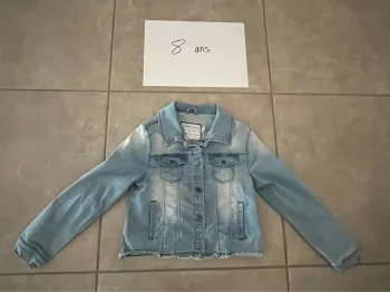 Veste jeans 8 ans