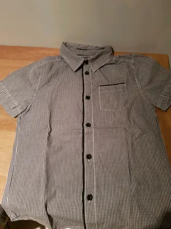 Chemise manches courtes 10 ans